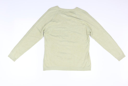 Alexandra Womens Beige   Pullover Jumper Size L