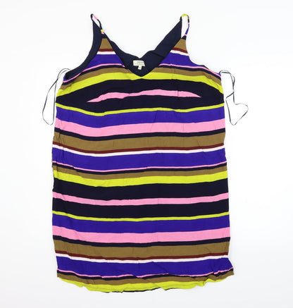 Papaya Womens Multicoloured Striped  Fit & Flare  Size 20