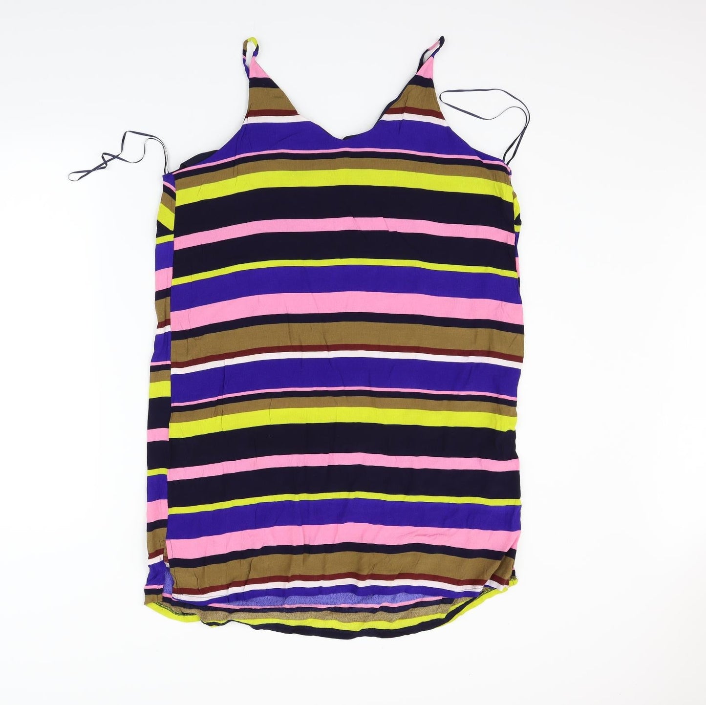 Papaya Womens Multicoloured Striped  Fit & Flare  Size 20