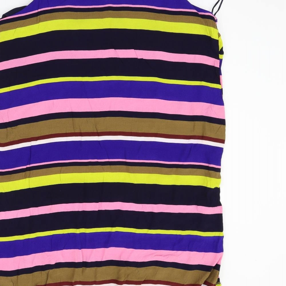 Papaya Womens Multicoloured Striped  Fit & Flare  Size 20