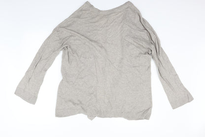 H&M Womens Grey   Cardigan Jumper Size S