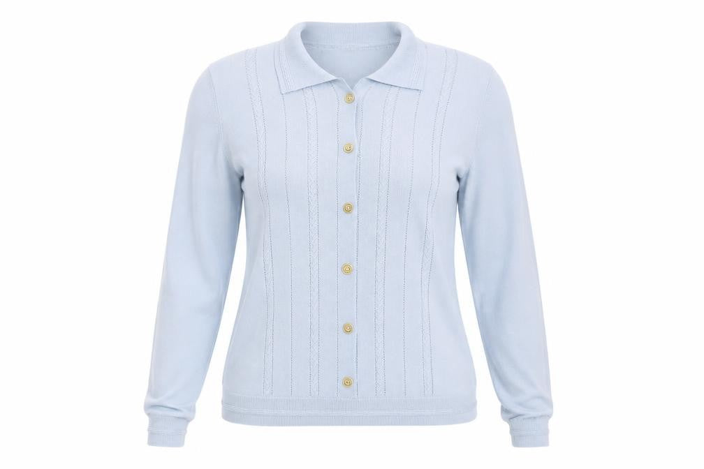 Marks & Spencer Womens Blue   Basic Polo Size 12
