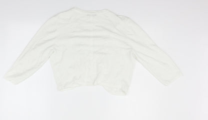 Roman Womens Silver   Cardigan Jumper Size 12