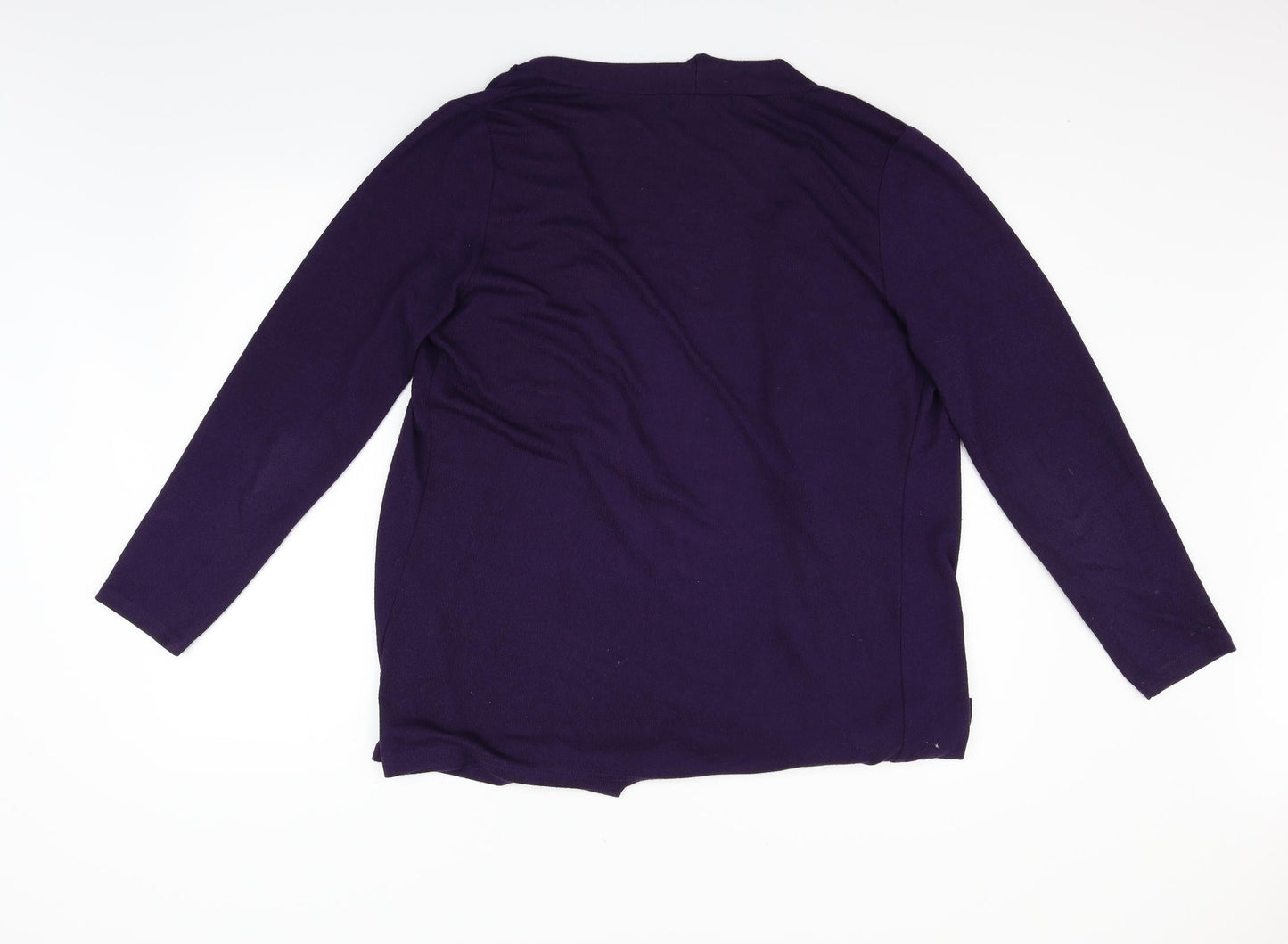 Just Elegance Womens Purple   Cardigan Jumper Size M