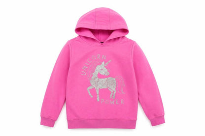 George Girls Pink   Pullover Hoodie Size 9-10 Years  - UNICORN