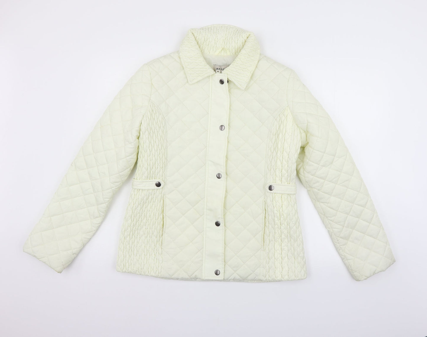 BASSINI Womens Yellow   Jacket  Size S