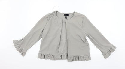 Womens UK Size 10 New Look Grey Jacket