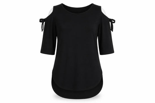 Front view of Papaya women’s black jacket dress, size L