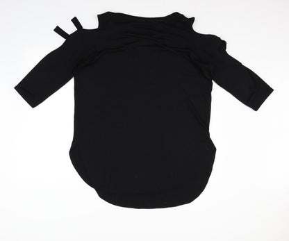 Papaya Womens Black   Jacket Dress  Size L