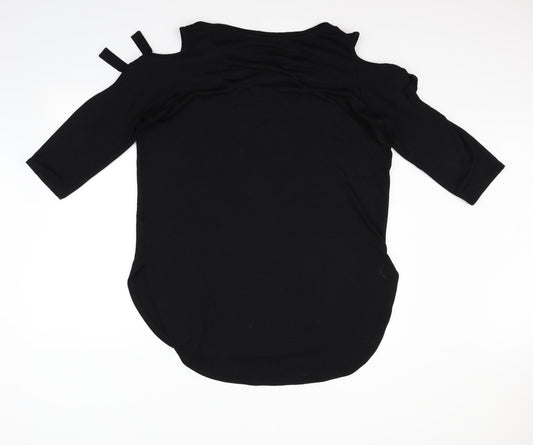 Papaya Womens Black   Jacket Dress  Size L