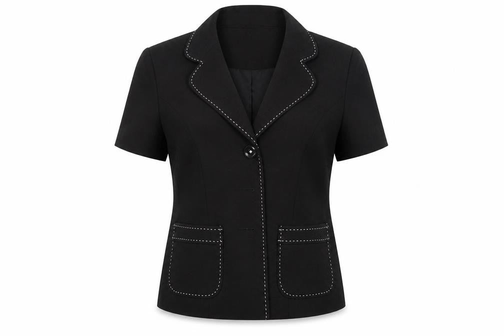 Womens UK Size 10 Roman Black Jacket