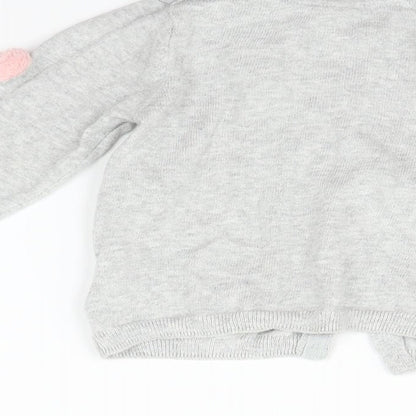 Primark Baby Grey Houndstooth  Cardigan Jumper Size 18-24 Months
