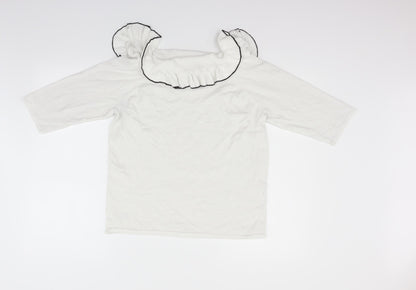George Womens White   Pullover Jumper Size 18