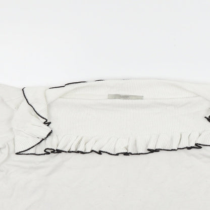 George Womens White   Pullover Jumper Size 18