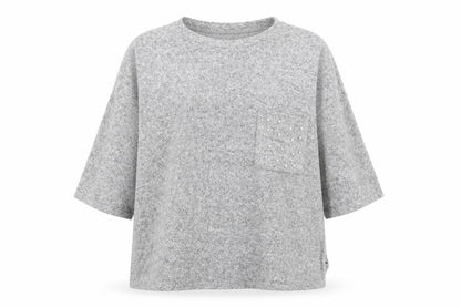 Zara Womens Grey  Knit Pullover Jumper Size M