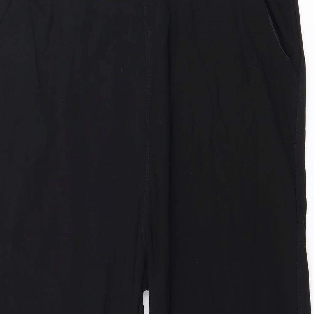 Womens UK Size 32 in Preworn  Capri Black Leggings