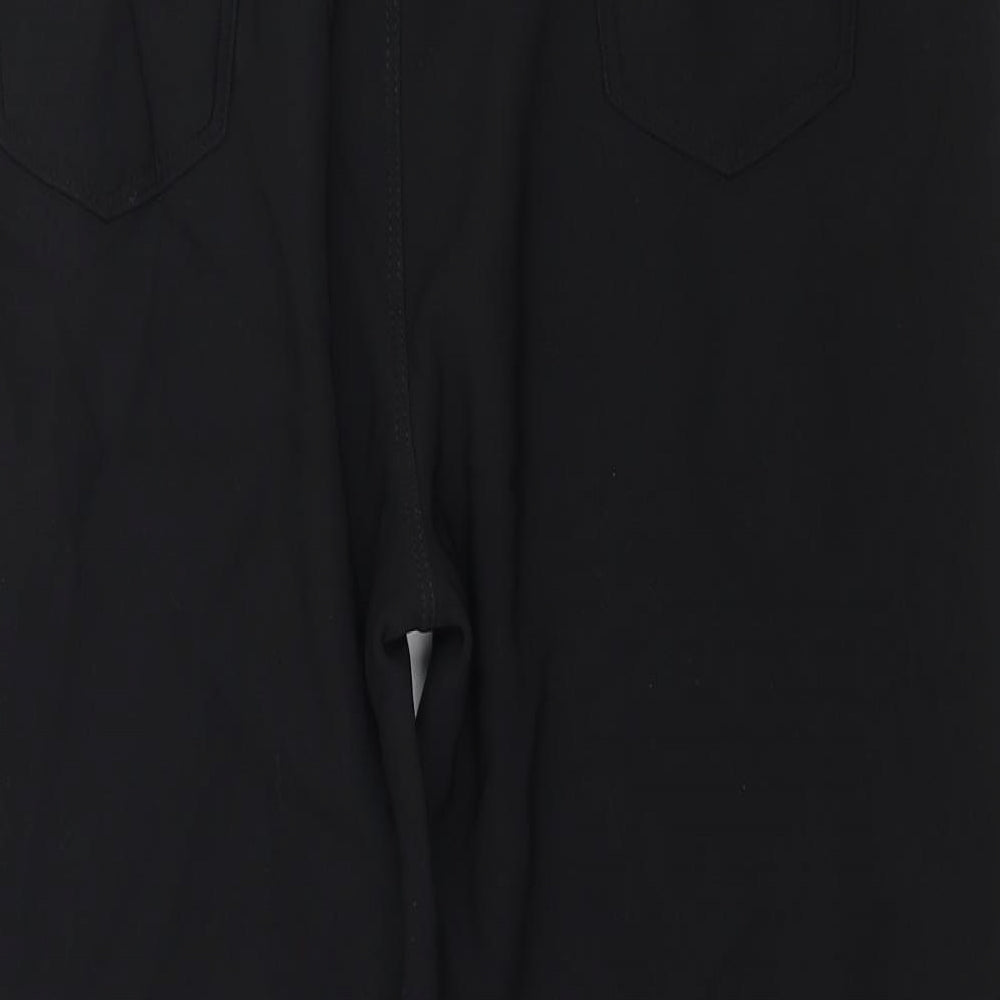 Womens UK Size 32 in Preworn  Capri Black Leggings
