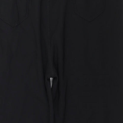 Womens UK Size 32 in Preworn  Capri Black Leggings