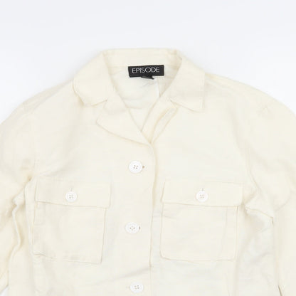 Womens UK Size 6 Episode Ivory Jacket