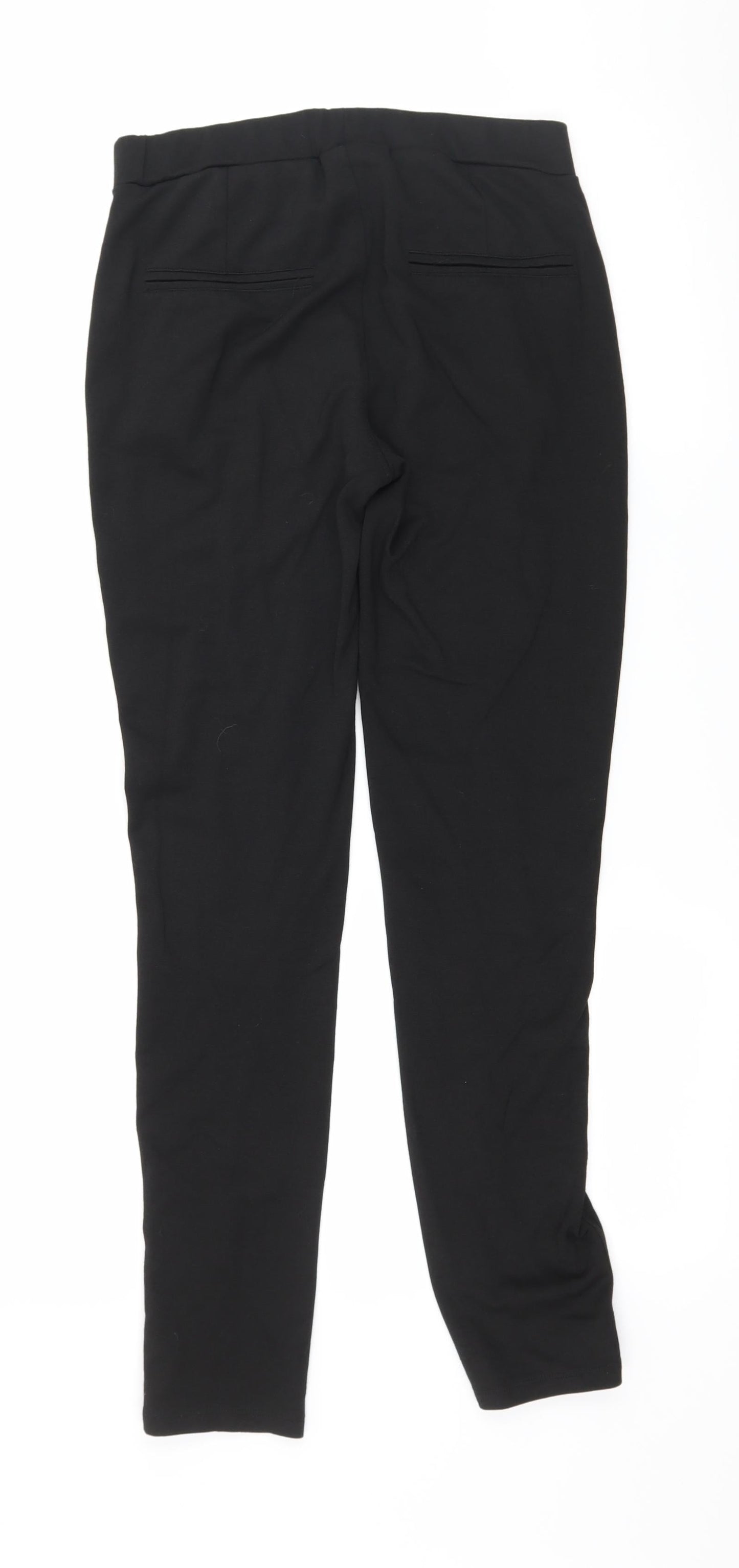 Yessica Womens Black  Jersey Capri Leggings Size 30 in L25 in