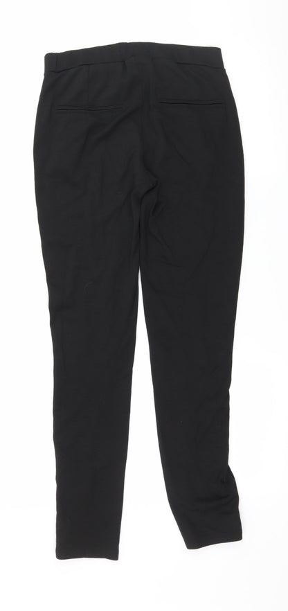 Yessica Womens Black  Jersey Capri Leggings Size 30 in L25 in