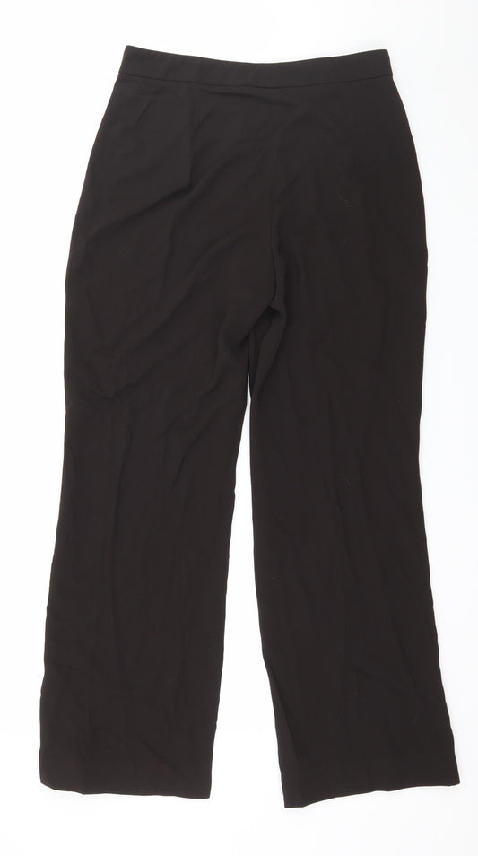 Womens UK Size 12 Preworn Regular Fit  Brown Trousers
