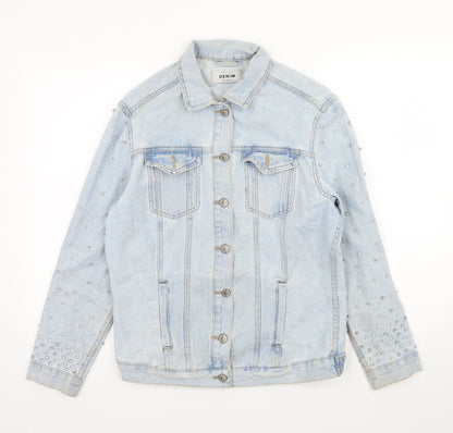 Womens UK Size 8 New Look Blue Jacket