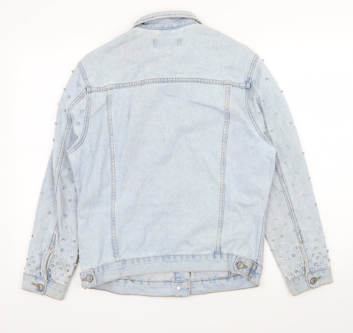 Womens UK Size 8 New Look Blue Jacket