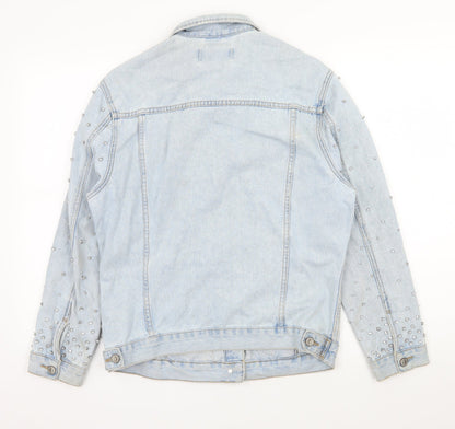 Womens UK Size 8 New Look Blue Jacket