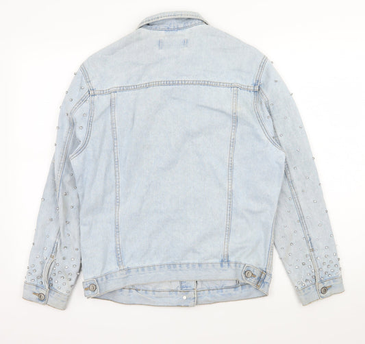 Womens UK Size 8 New Look Blue Jacket