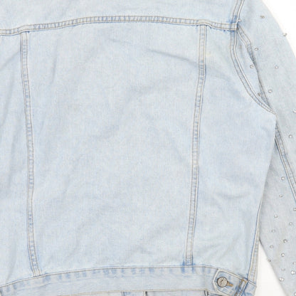 Womens UK Size 8 New Look Blue Jacket