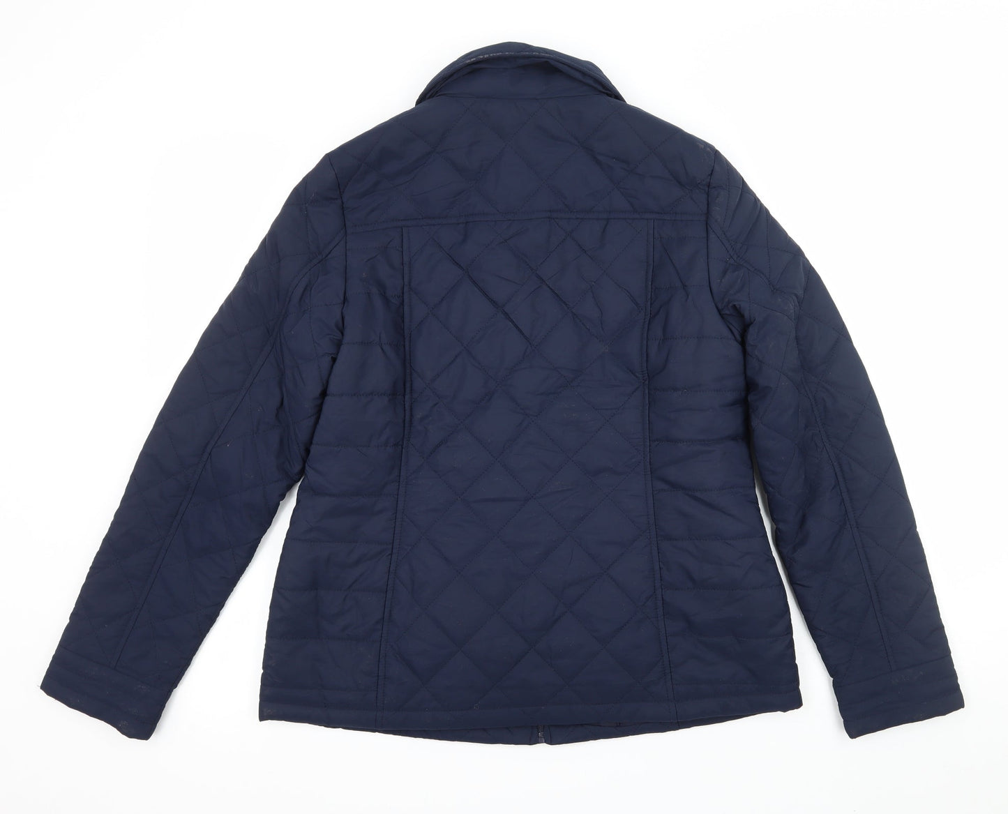 Womens UK Size 12 BHS Blue Puffer Jacket