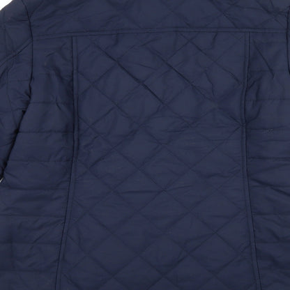 Womens UK Size 12 BHS Blue Puffer Jacket