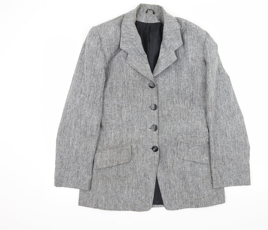 Womens UK Size 12 Bonmarché Grey Jacket