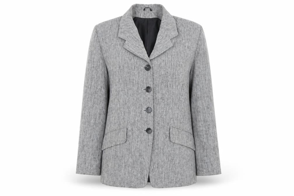 Bonmarché Womens Grey Jacket Blazer Size 12