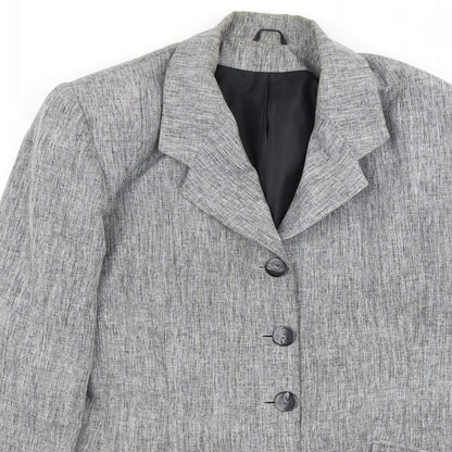 Womens UK Size 12 Bonmarché Grey Jacket