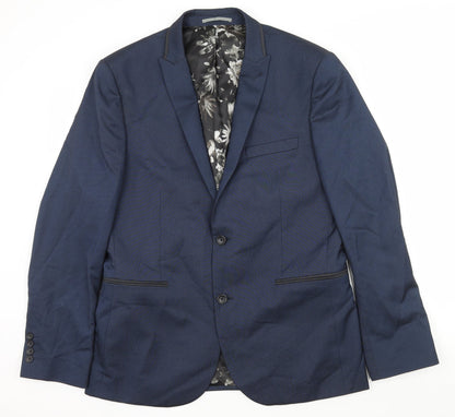 Mens UK Size L NEXT Regular Blue Suit Jacket