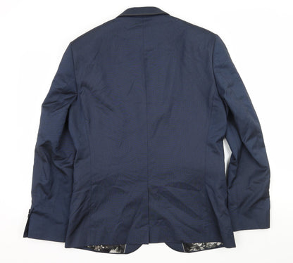 Mens UK Size L NEXT Regular Blue Suit Jacket