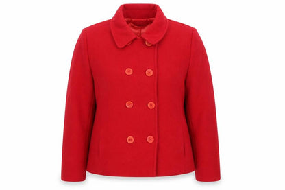 Womens UK Size 16 Etam Red Parka Coat