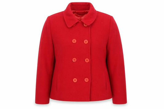 Womens UK Size 16 Etam Red Parka Coat