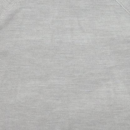 PPriamkr Womens Grey  Knit Pullover Jumper Size 12