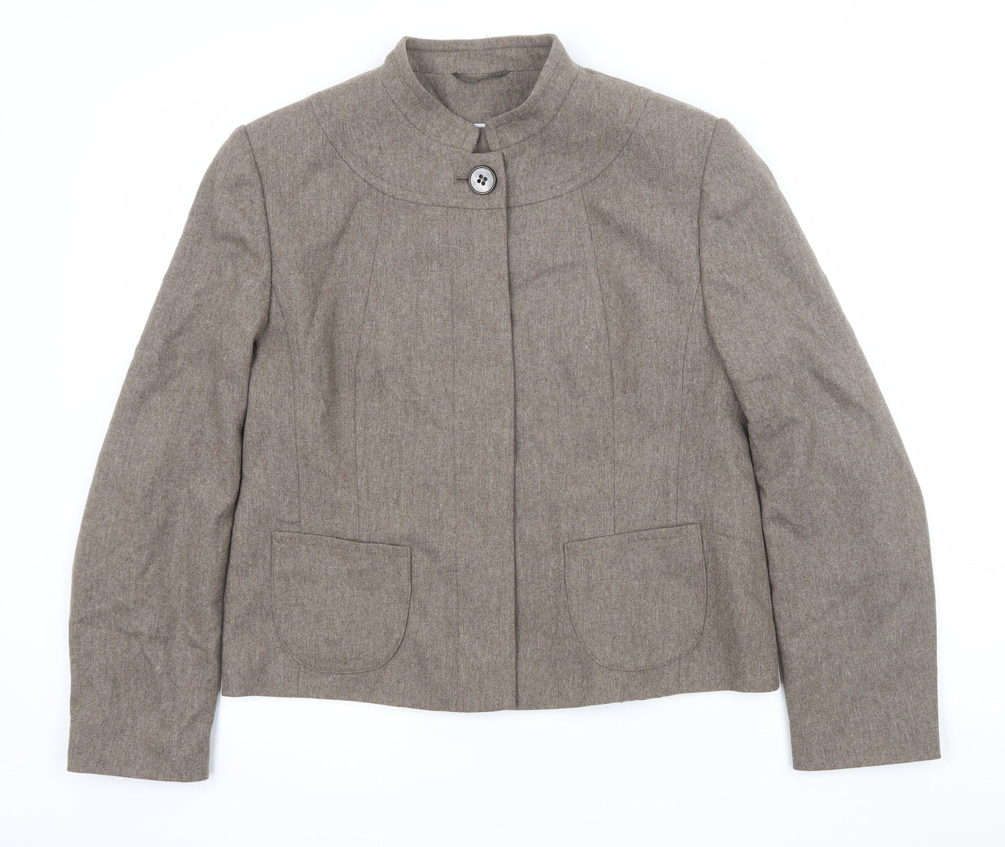 Womens UK Size 12 Marcona Brown Jacket