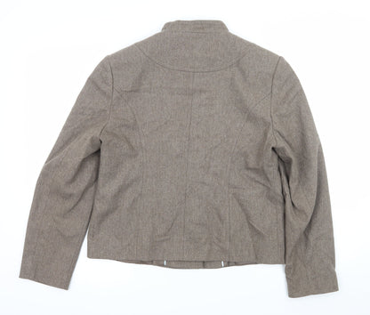 Womens UK Size 12 Marcona Brown Jacket