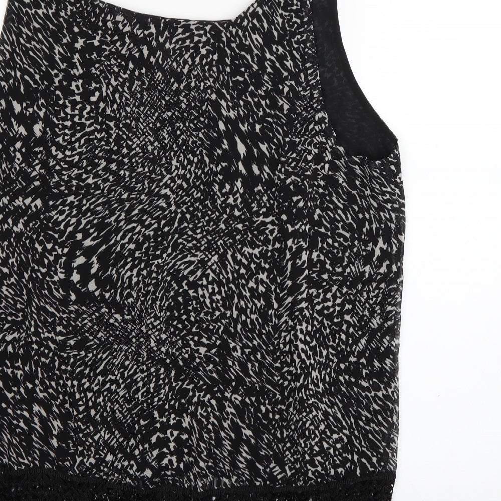 Womens UK Size 20 ELVI Black Camisole Tank