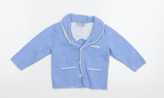Mayoral  Blue   Cardigan Jumper Size 12-18 Months