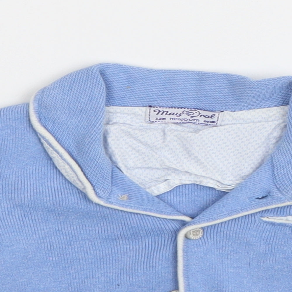 Mayoral  Blue   Cardigan Jumper Size 12-18 Months