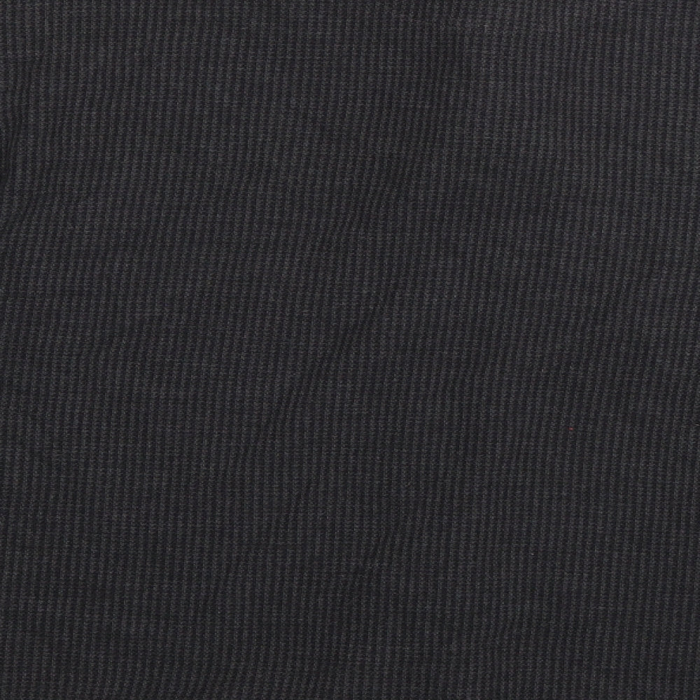 Haggar Mens Grey   Henley Jumper Size L