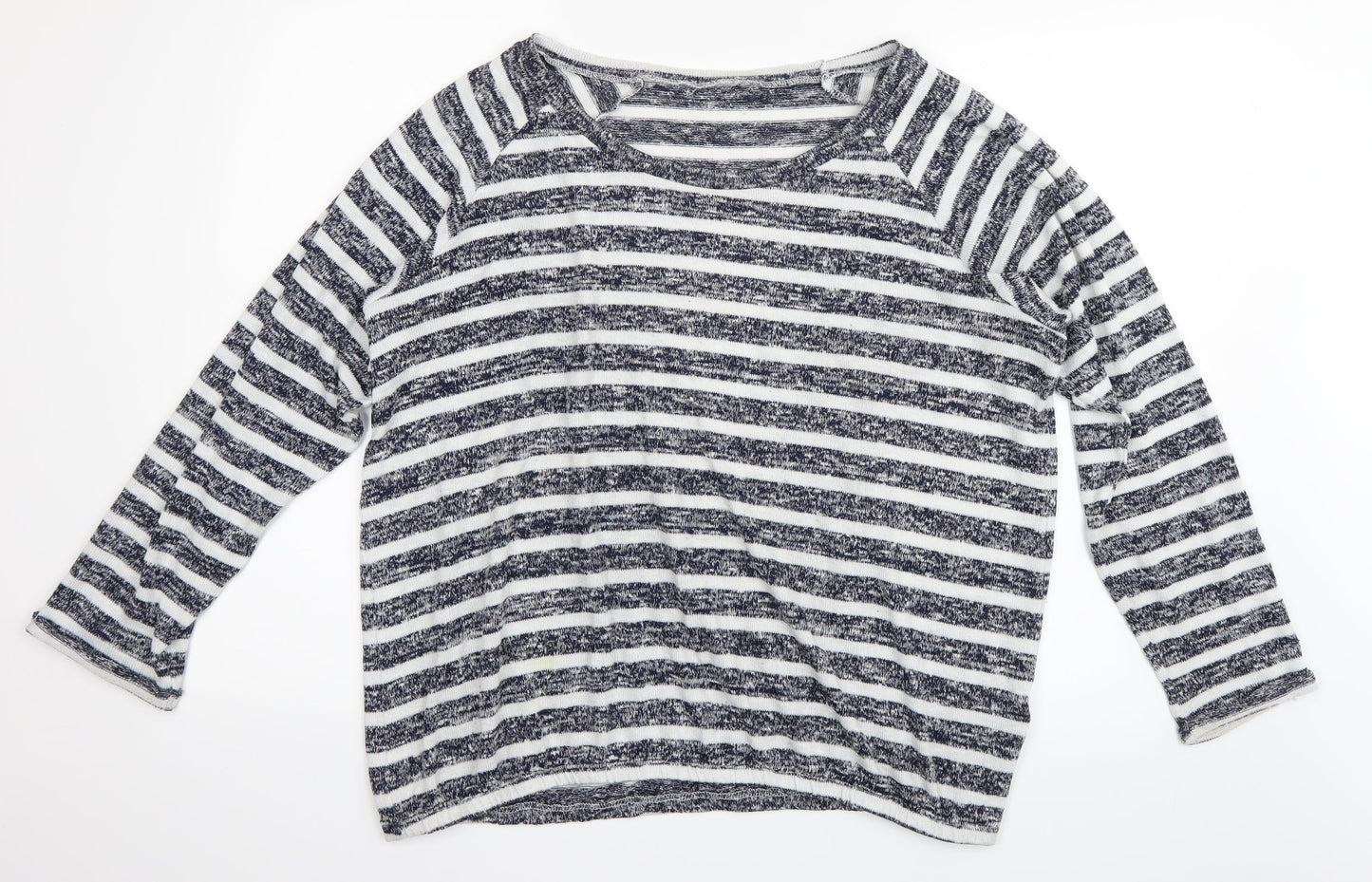 Dorothy Perkins Womens Blue Striped  Pullover Jumper Size 16