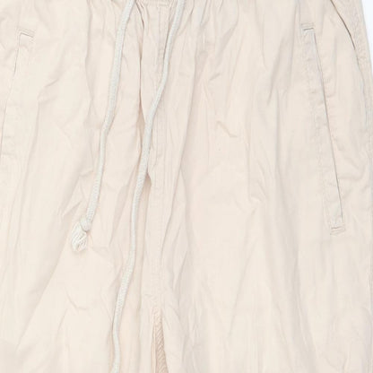 Anthology Womens Beige   Cargo Trousers Size 12 L20 in