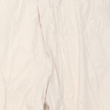 Anthology Womens Beige   Cargo Trousers Size 12 L20 in